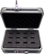 1746761470 flash usb thumb drive holder storage organizer case antistatic and shockproof aluminum extra small holds 12 usb slots.jpg