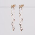 1746768817 japanese 3.5mm akoya cultured pearl drop earrings for women with 18k yellow gold elegant design excellent gift pearl earrings.jpg