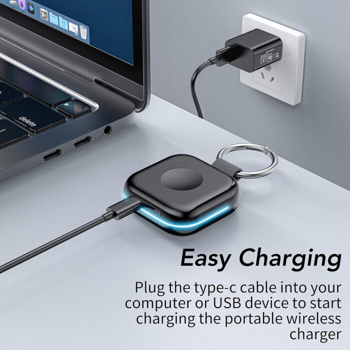 1746770794 huoto portable charger for apple watchwireless magnetic iwatch charger 1200mah power bank travel keychain accessories smart chargers for apple watch series 109876se54321uitrauitra 2.jpg
