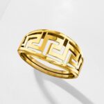 1746773846 ross simons italian 14kt yellow gold greek key ring. size 8.jpg