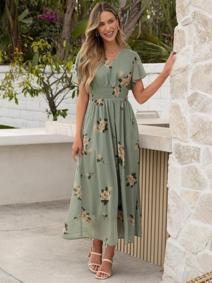 1746780785 anrabess womens summer floral maxi dress casual v neck short sleeve chiffon boho flowy beach 2025 wedding guest long dresses.jpg