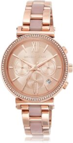 1746781720 michael kors parker womens watch stainless steel and pave crystal watch for women with steel leather or silicone band.jpg