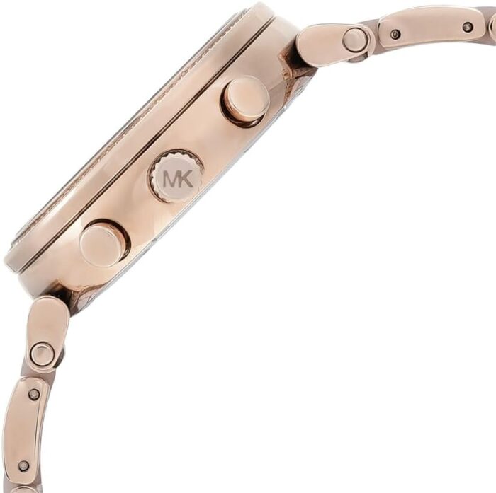 1746781721 michael kors parker womens watch stainless steel and pave crystal watch for women with steel leather or silicone band.jpg
