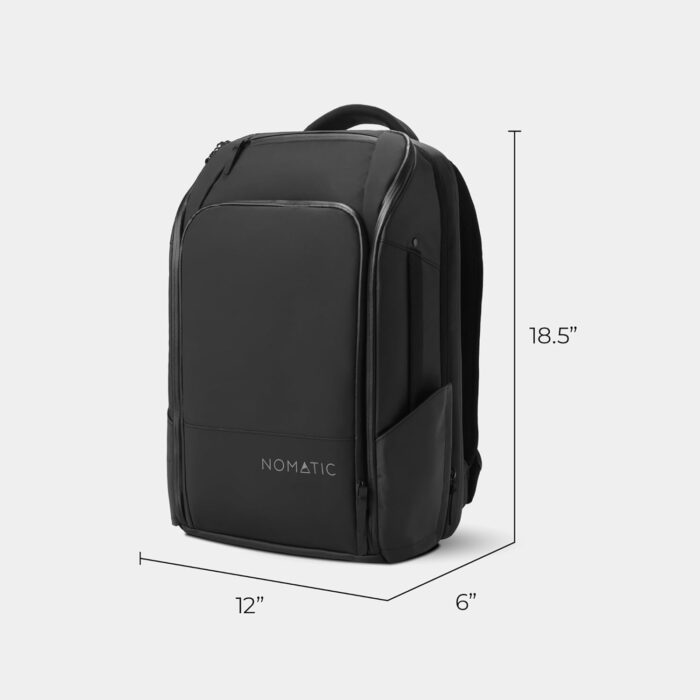 1746782054 nomatic travel pack 20l water resistant laptop bag tsa ready expandable black backpack.jpg