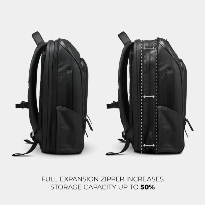 1746782056 nomatic travel pack 20l water resistant laptop bag tsa ready expandable black backpack.jpg