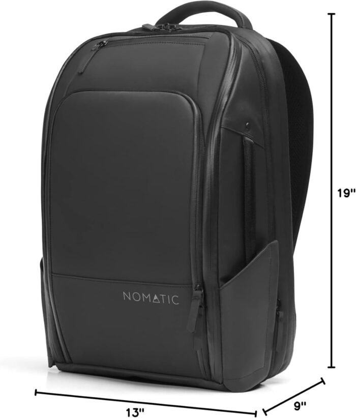 1746782066 nomatic travel pack 20l water resistant laptop bag tsa ready expandable black backpack.jpg