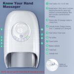 1746782957 mothers day gifts for mom， hand massager with heat and compression 3d machine for hand and finger relief 6 levels pressure point therapy for wrist palm kneading gifts for women white.jpg