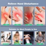 1746782964 mothers day gifts for mom， hand massager with heat and compression 3d machine for hand and finger relief 6 levels pressure point therapy for wrist palm kneading gifts for women white.jpg