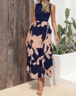 1746784525 btfbm women casual sleeveless summer dresses 2025 spring crewneck patchwork boho floral ruffle cocktail party midi dress.jpg