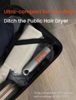 1746785737 sylph hair dryer 0.55 lbs ultra light portable for travel 110000 rpm high speed fast drying 200 million ions for salon quality powerful versatile mini hair dryer for home hotel gym rv use.jpg