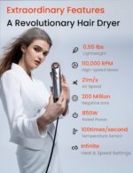 1746785742 sylph hair dryer 0.55 lbs ultra light portable for travel 110000 rpm high speed fast drying 200 million ions for salon quality powerful versatile mini hair dryer for home hotel gym rv use.jpg