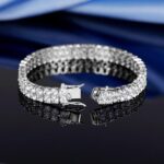 1746789020 moissanite bracelet luxurious and high end 18k white gold tennis bracelet fashionable accessory eternal diamond gift for women.jpg