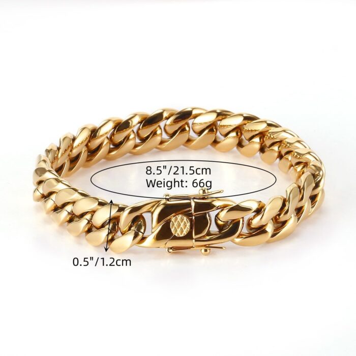 1746800063 18k gold mens cuban mesh bracelet solid fashion versatile womens tennis bracelet high end jewelry festival gift christmas gift.jpg