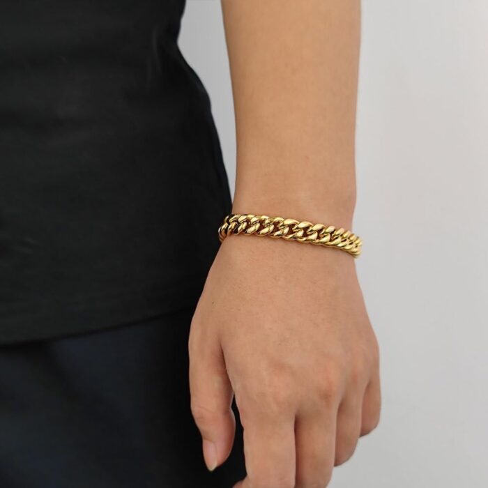 1746800068 18k gold mens cuban mesh bracelet solid fashion versatile womens tennis bracelet high end jewelry festival gift christmas gift.jpg