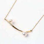1746803749 japanese 4.5 6.0mm akoya cultured pearl pendant necklace for women with 18k yellow gold stylish design excellent gift pearl necklace.jpg