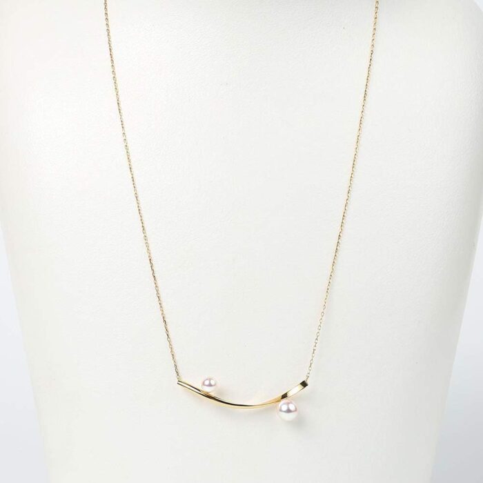 1746803751 japanese 4.5 6.0mm akoya cultured pearl pendant necklace for women with 18k yellow gold stylish design excellent gift pearl necklace.jpg