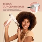 1746804052 shark speedstyle essential high velocity dryer with concentrator lightweight ionic no heat damage best for straight and wavy hair silk hd301.jpg