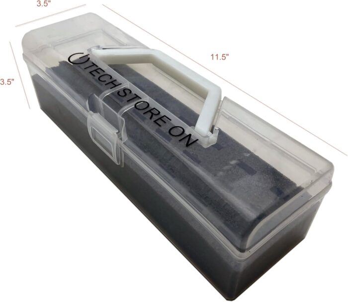 1746804168 flash usb thumb drive holder storage organizer case antistatic and shockproof plastic medium holds 24 usb slots.jpg