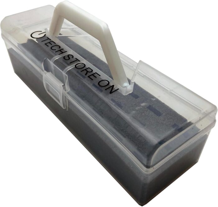 1746804171 flash usb thumb drive holder storage organizer case antistatic and shockproof plastic medium holds 24 usb slots.jpg