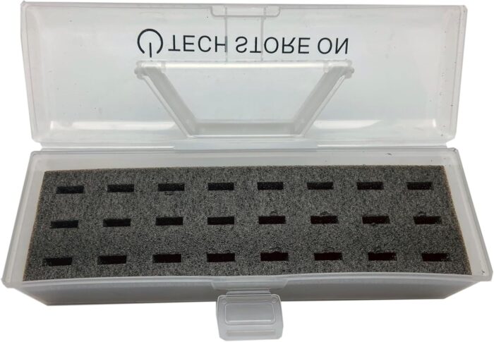 1746804173 flash usb thumb drive holder storage organizer case antistatic and shockproof plastic medium holds 24 usb slots.jpg