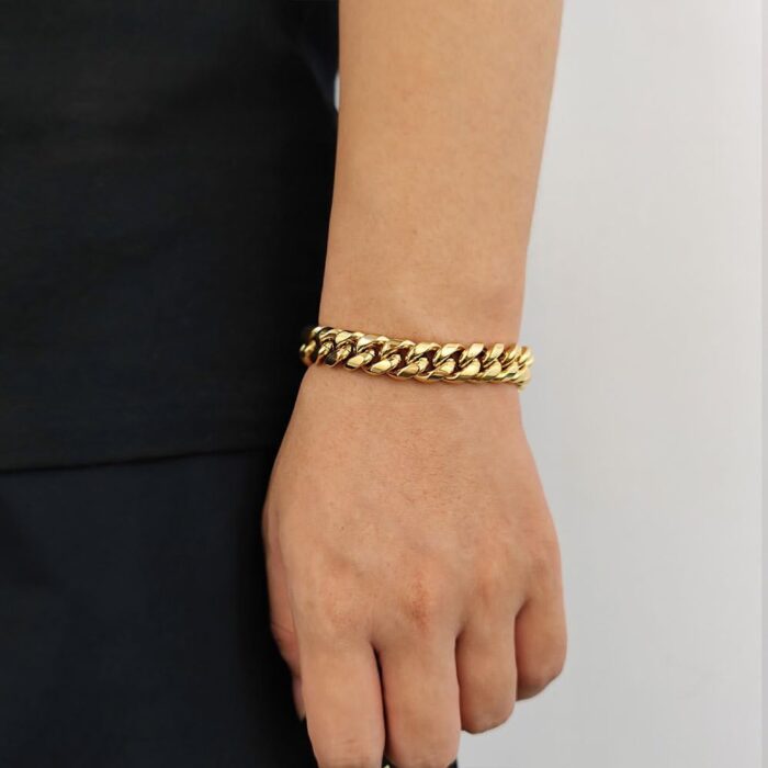 1746807502 mens 18k gold bracelet with dragon head buckle cuban chain womens solid mesh bracelet high end gift for birthdays christmas thanksgiving.jpg