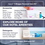 1746807745 h2o therapy hotel soaps toiletries bulk set 1 shoppe amenities kit 0.85oz shampoo conditioner body wash lotion 1oz bar soap travel size 300 pieces.jpg