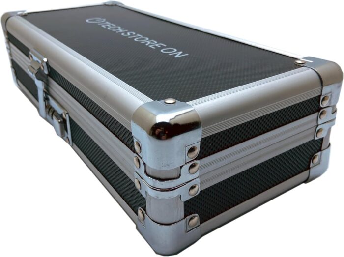 1746807865 flash usb thumb drive holder storage organizer case antistatic and shockproof aluminum medium holds 24 usb 2 hdd slots.jpg