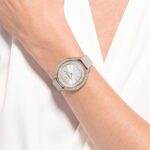 1746818085 swarovski crystalline aura watch taupe leather strap rose gold tone finish clear crystals swiss made part of the crystalline watch collection.jpg