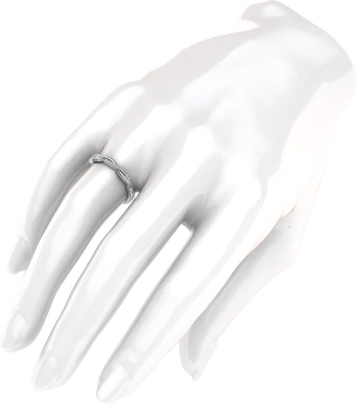 1746818610 14k white gold 2.5mm petite twisted vine simulated diamond ring wedding band matching ring.jpg