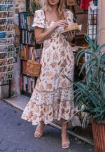 1746820507 zesica womens 2025 summer boho floral print square neck ruffle swing beach long maxi dress.jpg
