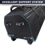 1746820787 champkey premium golf travel bags for airlines with password lock hard case top golf travel bag with premium oxford fabric and oversized wheels.jpg