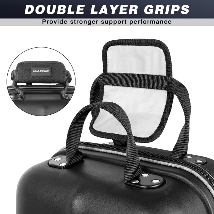 1746820789 champkey premium golf travel bags for airlines with password lock hard case top golf travel bag with premium oxford fabric and oversized wheels.jpg