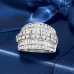 1746822348 ross simons 2.00 ct. t.w. baguette and round diamond multi row ring in sterling silver.jpg