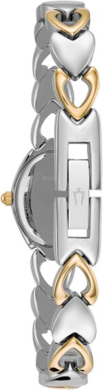 1746826462 bulova ladies classic two tone stainless steel 3 hand quartz white patterned dial style 98v02.jpg