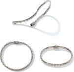 1746826625 john hardy dot collection womens bracelet 4.5mm 925 sterling silver luxury womens wrist bracelet with pusher clasp.jpg