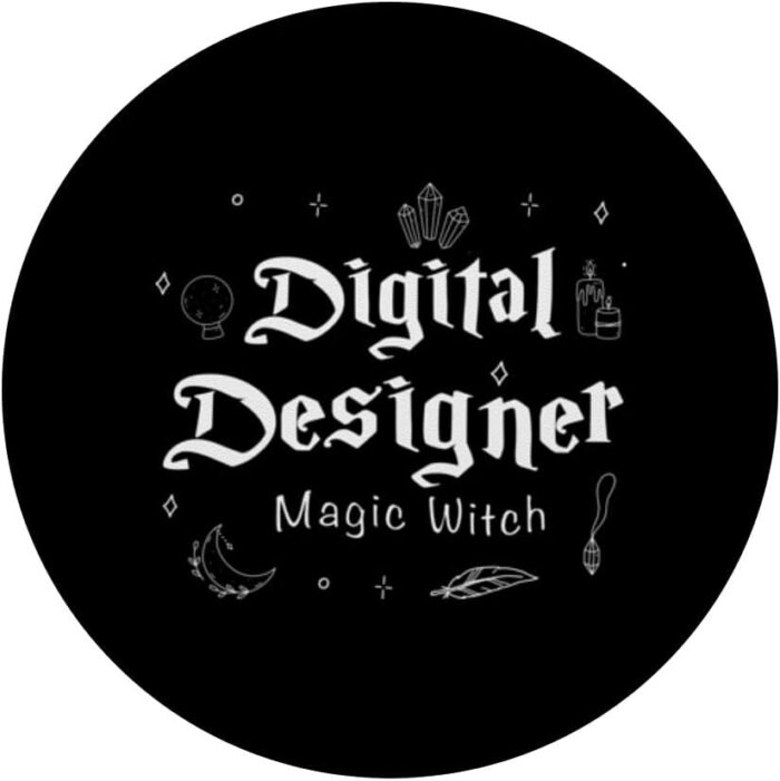 1746829658 funny digital designer witch gift for tech professionals popsockets standard popgrip.jpg