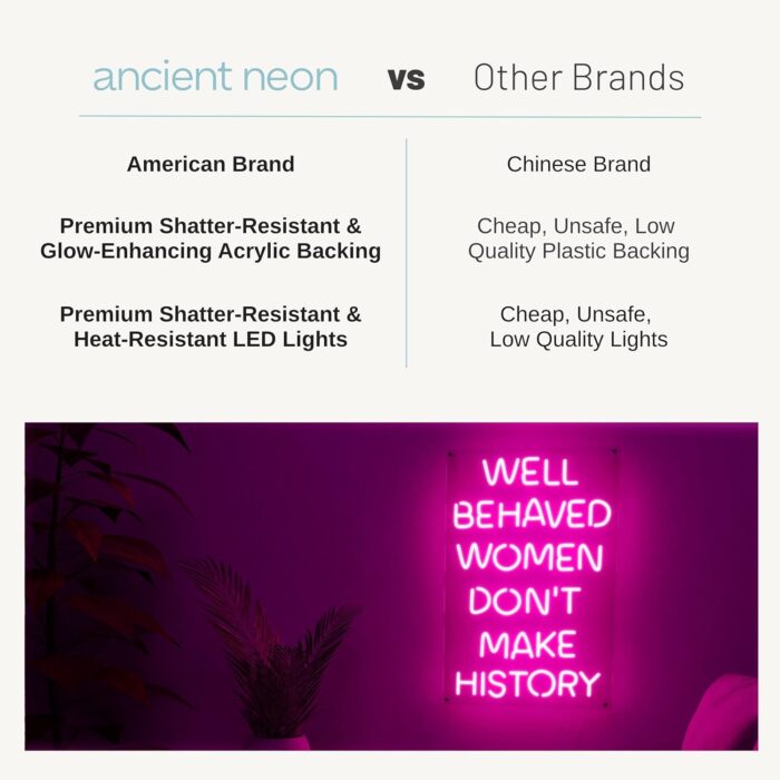 1746829914 ancient neon premium american brand well behaved women dont make history large neon sign safe acrylic pink led light motivational teen girl wall decor inspirational party quote decoration.jpg