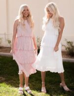 1746832008 zesica womens 2025 summer sleeveless halter neck ruffle tiered layed chiffon flowy swing long midi dress.jpg