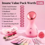 1746834656 facial steamer spa kit with complimentary 17 skin care tools face steamer for facial deep cleaning with towel warmer humidifier mode self care spa gifts for women mothers day gifts for mom.jpg