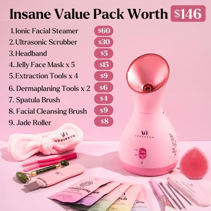 1746834656 facial steamer spa kit with complimentary 17 skin care tools face steamer for facial deep cleaning with towel warmer humidifier mode self care spa gifts for women mothers day gifts for mom.jpg
