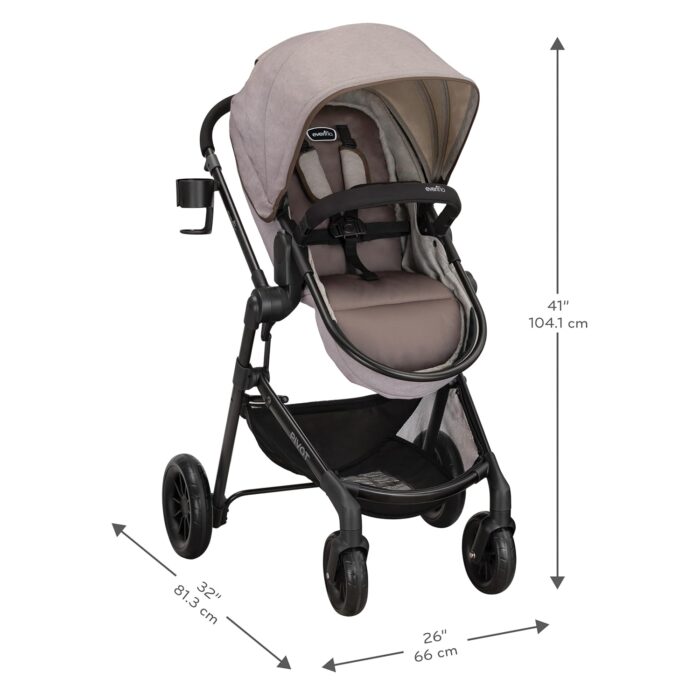 1746836767 evenflo pivot modular travel system with litemax infant car seat with anti rebound bar desert tan.jpg