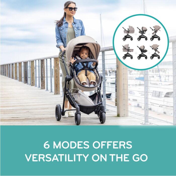 1746836772 evenflo pivot modular travel system with litemax infant car seat with anti rebound bar desert tan.jpg