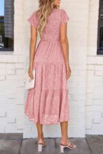 1746843113 prettygarden womens floral midi dress 2025 summer cap sleeve smocked ruffle a line long flowy wedding guest dresses.jpg