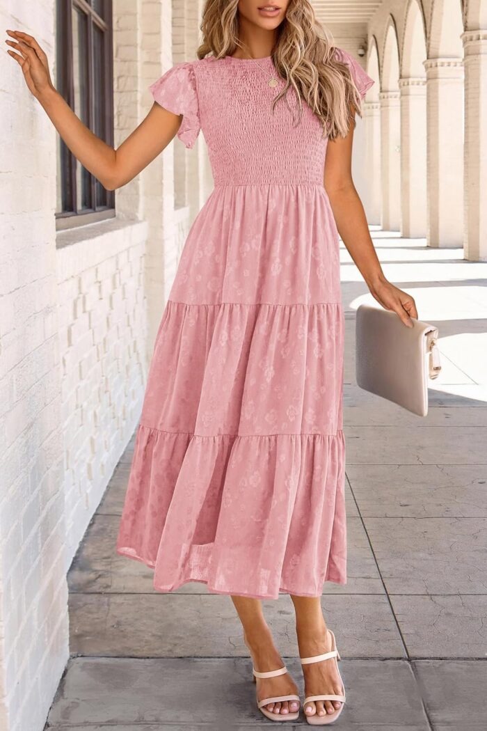 1746843117 prettygarden womens floral midi dress 2025 summer cap sleeve smocked ruffle a line long flowy wedding guest dresses.jpg