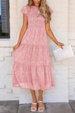 1746843119 prettygarden womens floral midi dress 2025 summer cap sleeve smocked ruffle a line long flowy wedding guest dresses.jpg