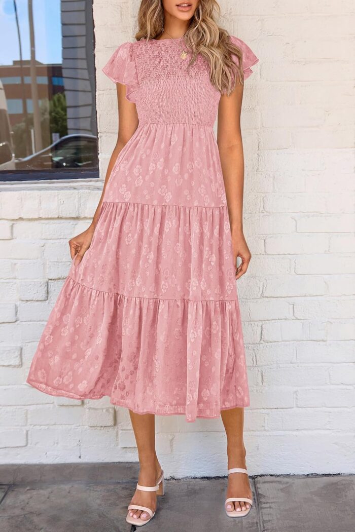 1746843121 prettygarden womens floral midi dress 2025 summer cap sleeve smocked ruffle a line long flowy wedding guest dresses.jpg