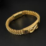 1746843869 solid 18k gold mens and womens bracelet miami cuban chain bracelet infinity love bracelets valentines daybirthdaychristmas gift box.jpg