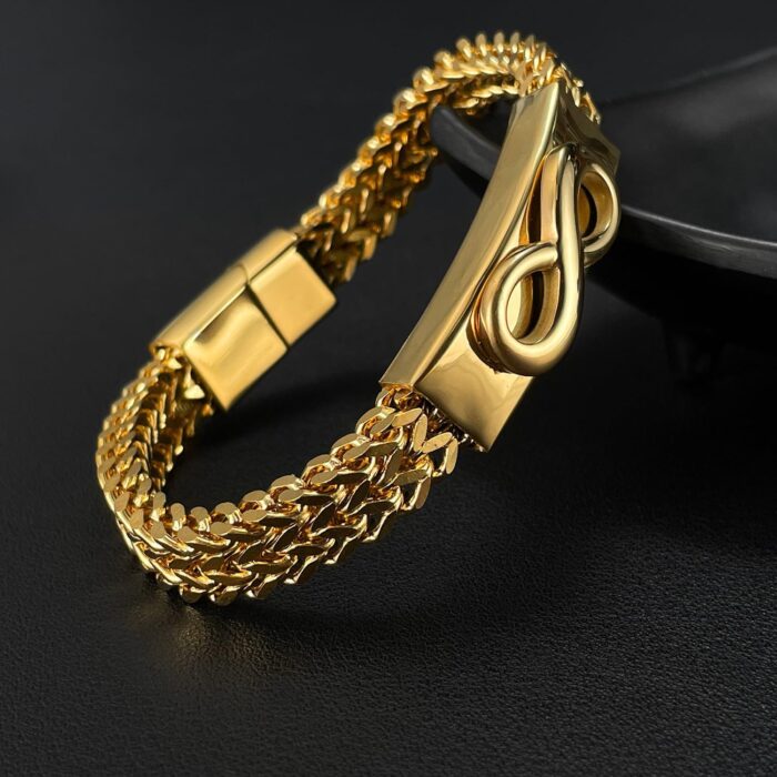 1746843870 solid 18k gold mens and womens bracelet miami cuban chain bracelet infinity love bracelets valentines daybirthdaychristmas gift box.jpg