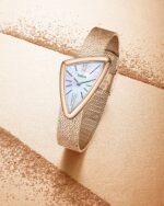 1746846157 saga sailboat womens luxury quartz watch with swiss movement roman numeral dial danube crystal stainless steel triangular case 3atm water resistant elegant gift for small wrists.jpg