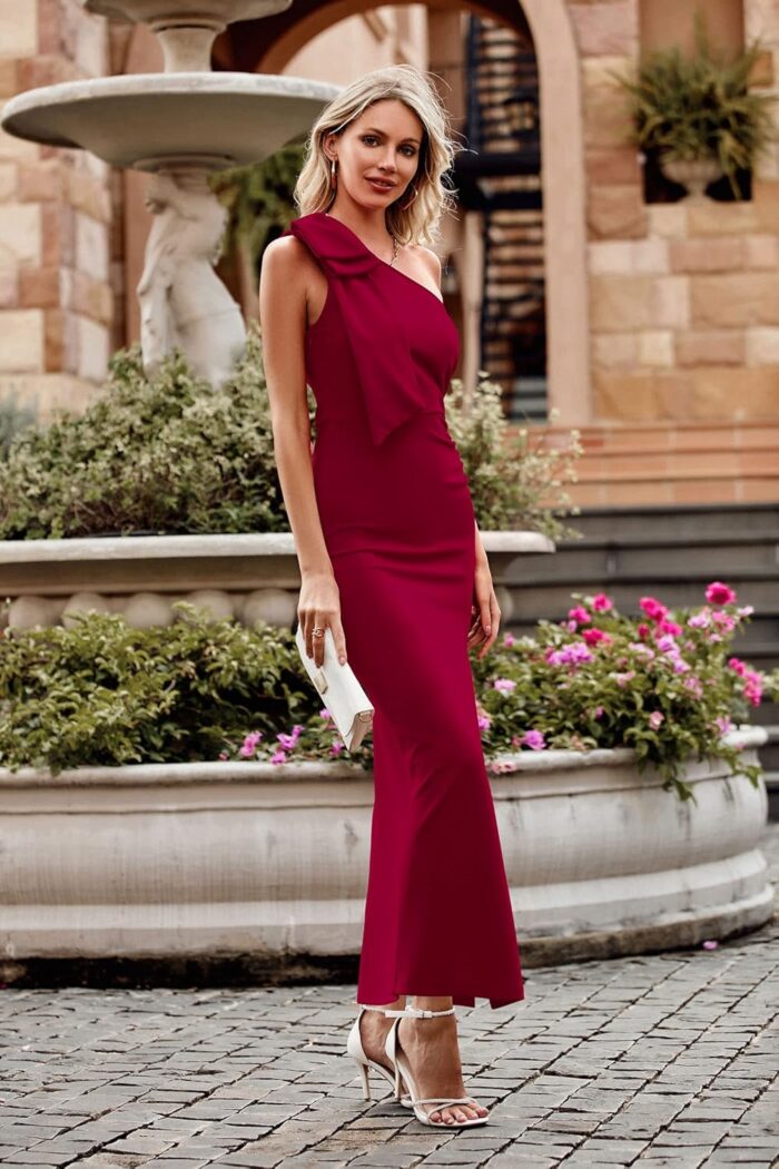 1746846813 prettygarden summer one shoulder long formal womens dress sleeveless ruched bodycon wedding guest slit maxi dresses.jpg